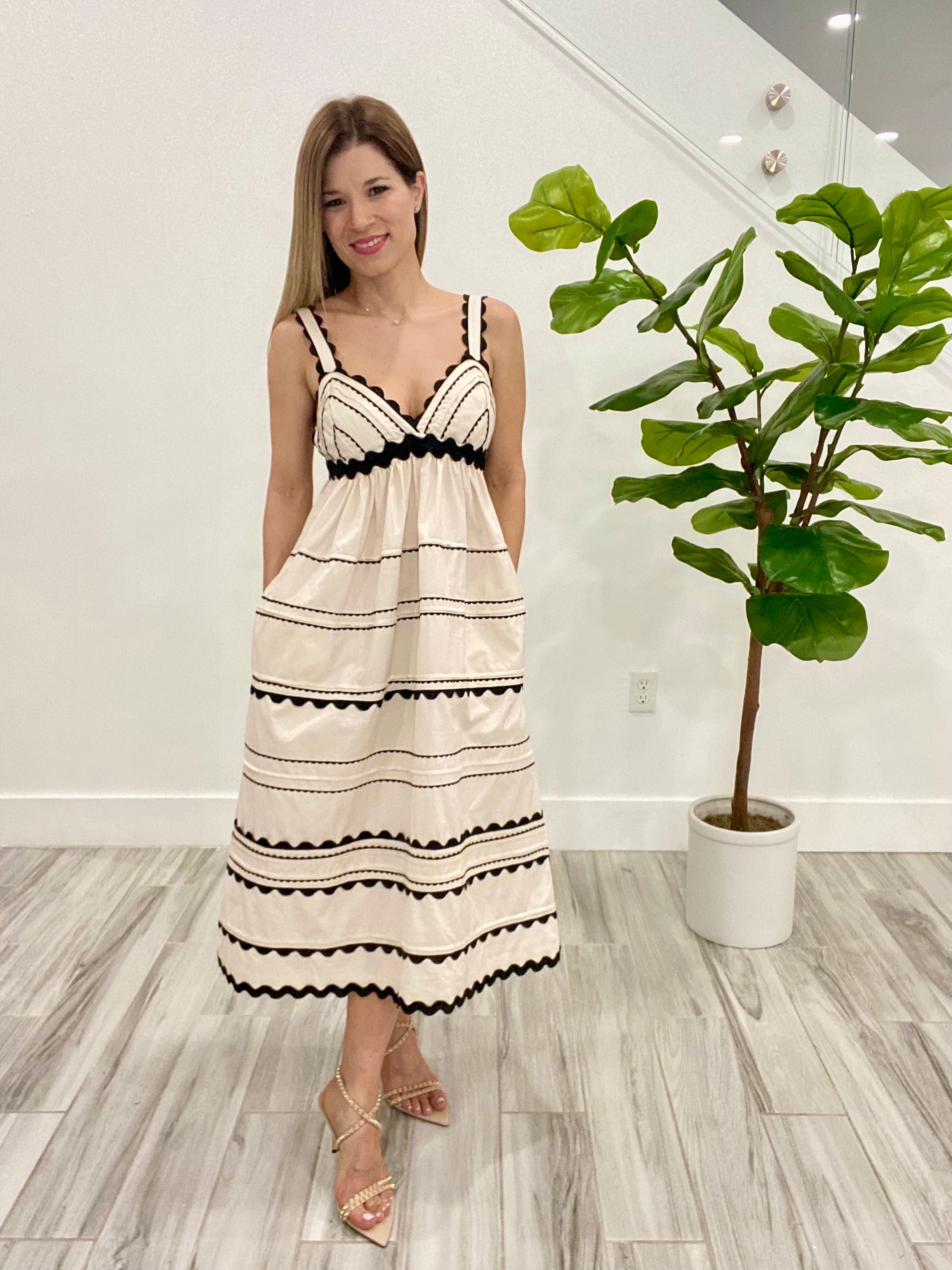 Jeanie Midi Dress