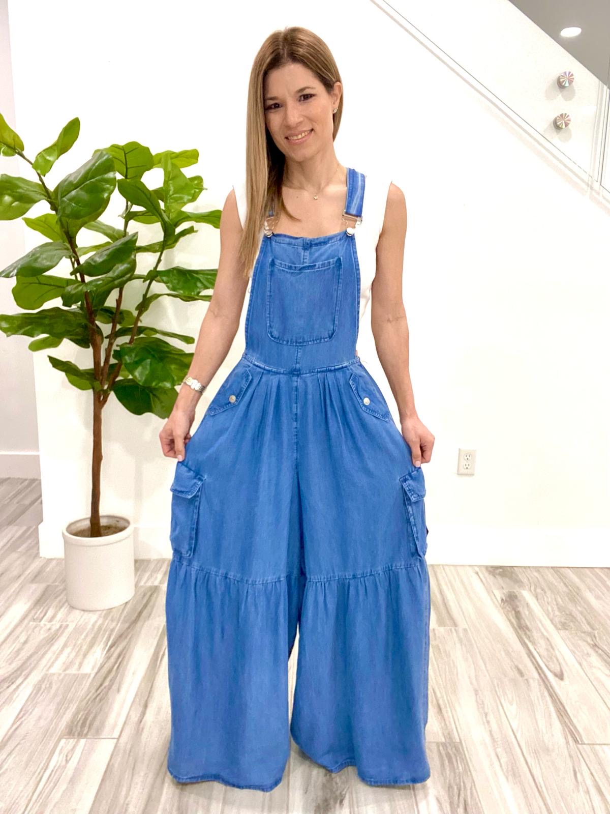 Wide Leg Overall