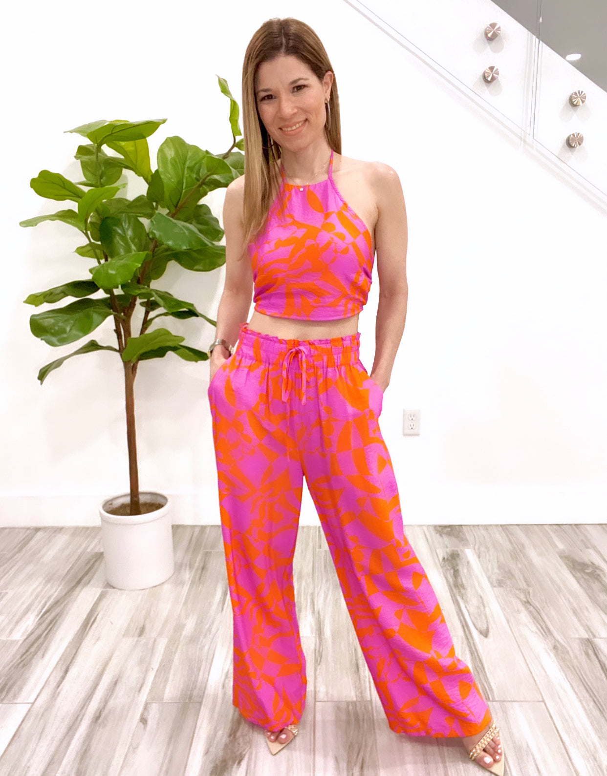 Pink/Orange Set