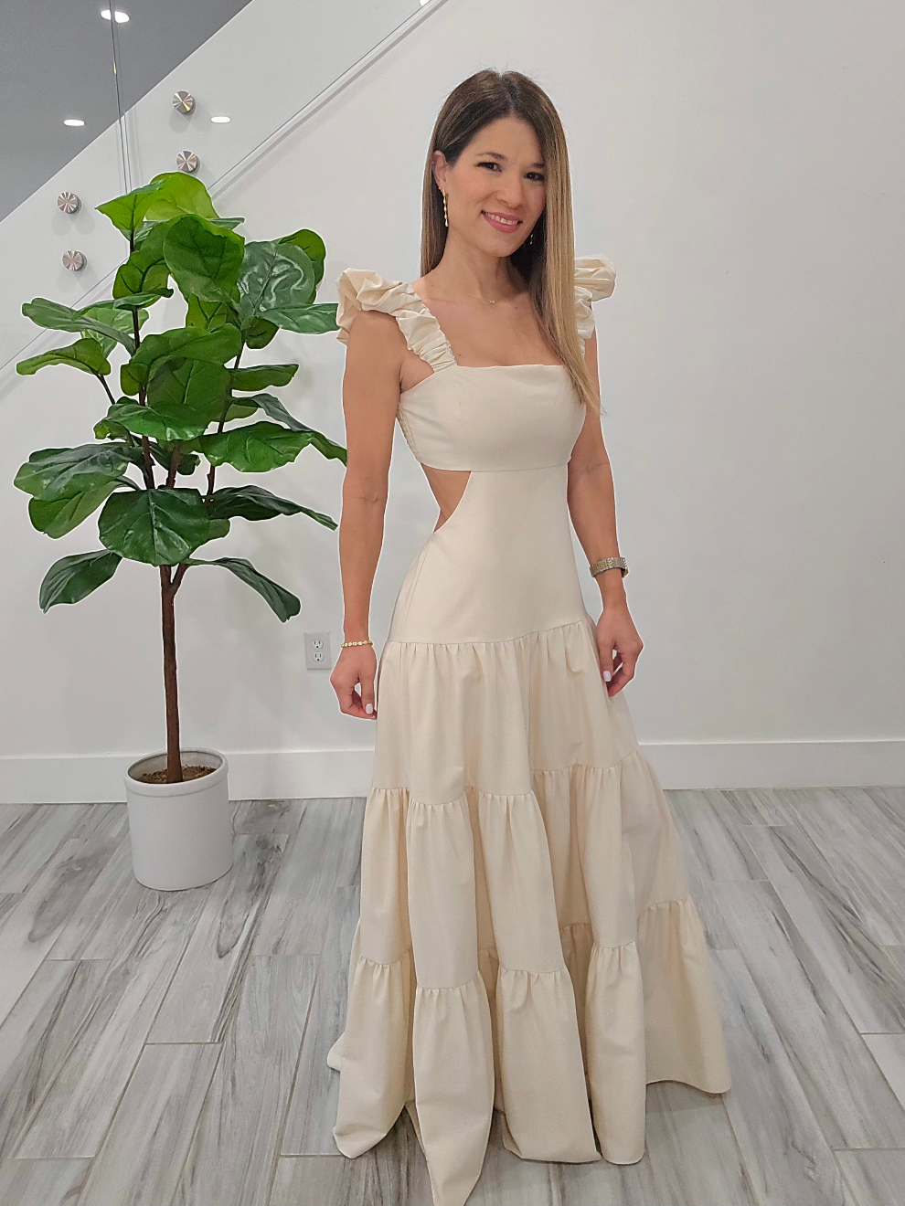 Ivory Maxi Dress