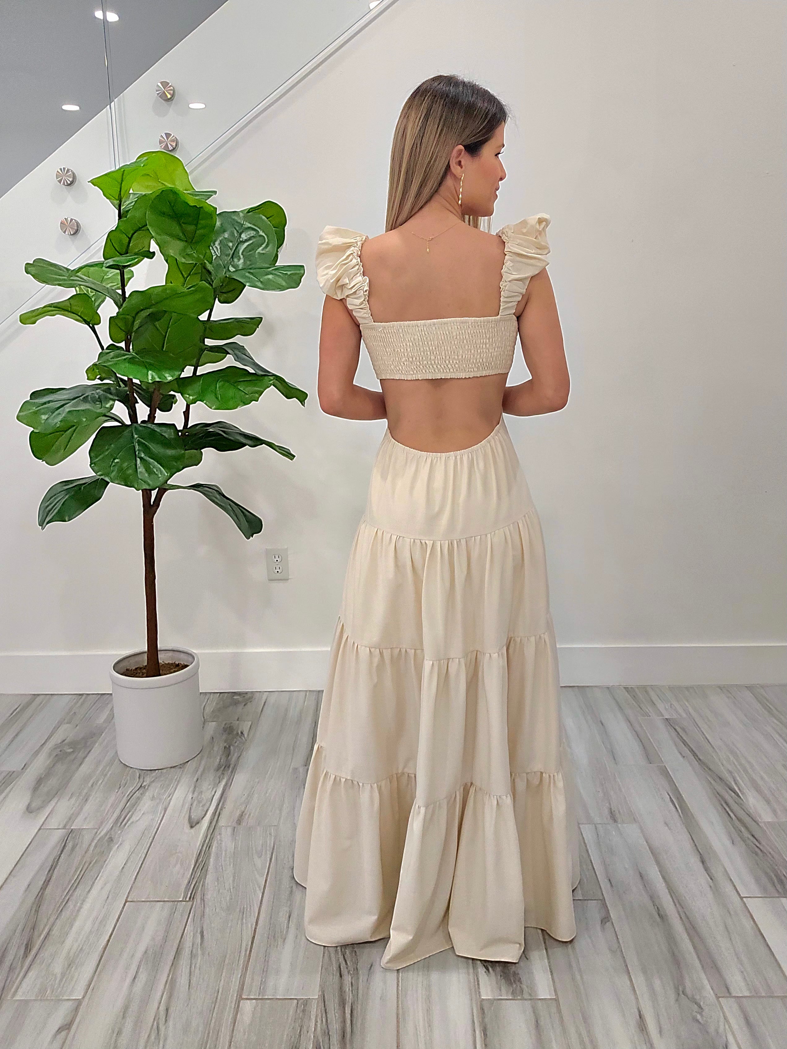 Ivory Maxi Dress