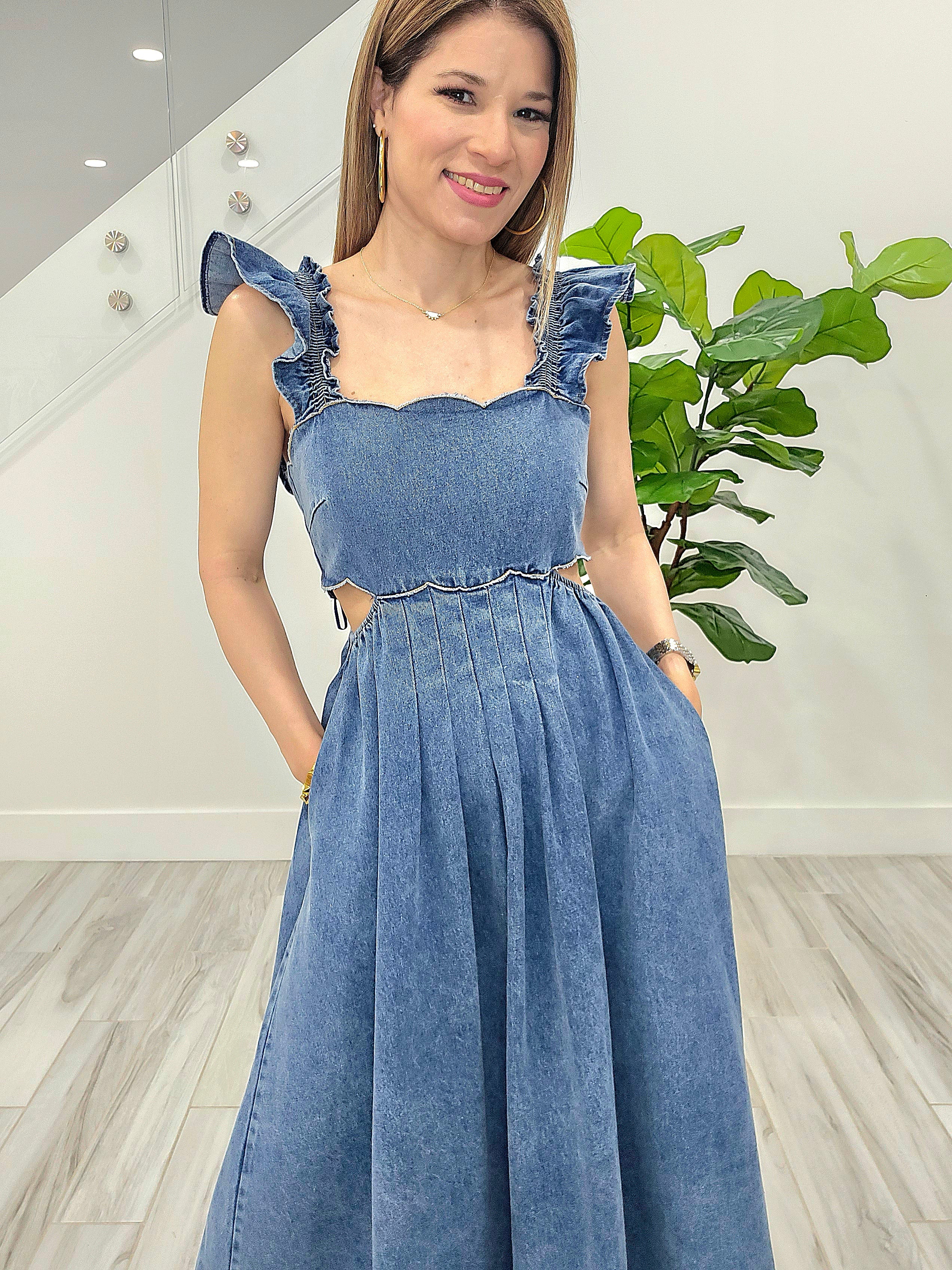 Denim Delicate Dress