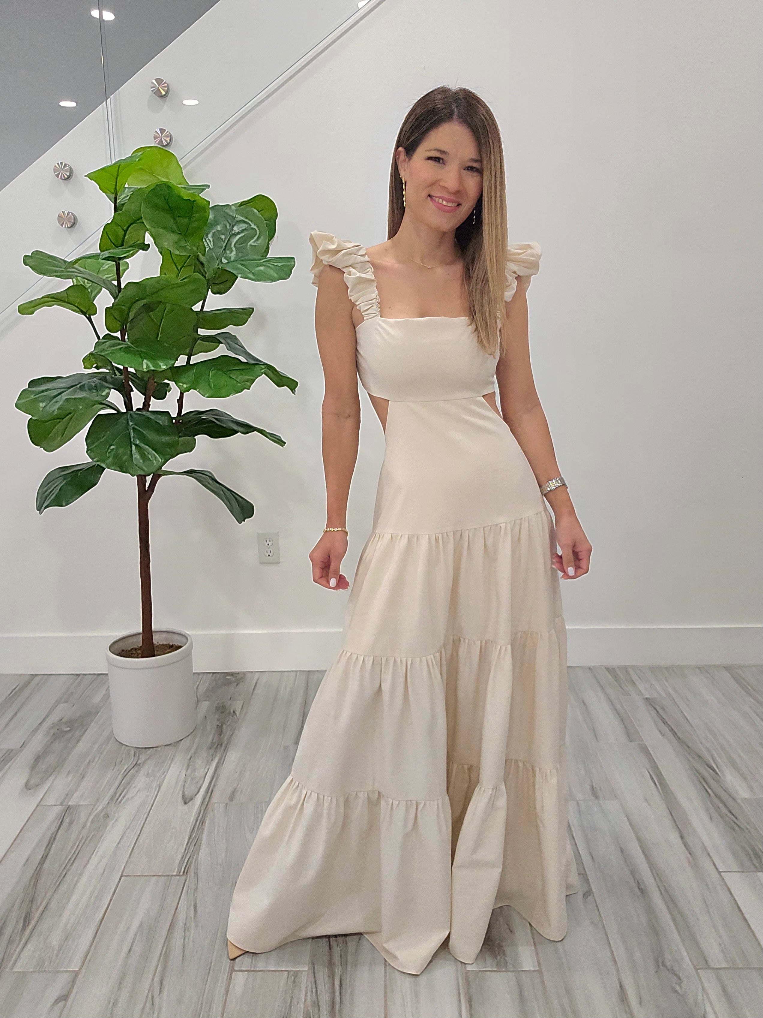 Ivory Maxi Dress
