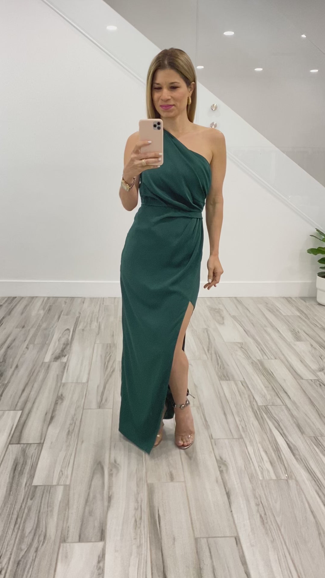 Estefania Green Dress