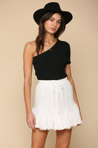 Eyelet skirt