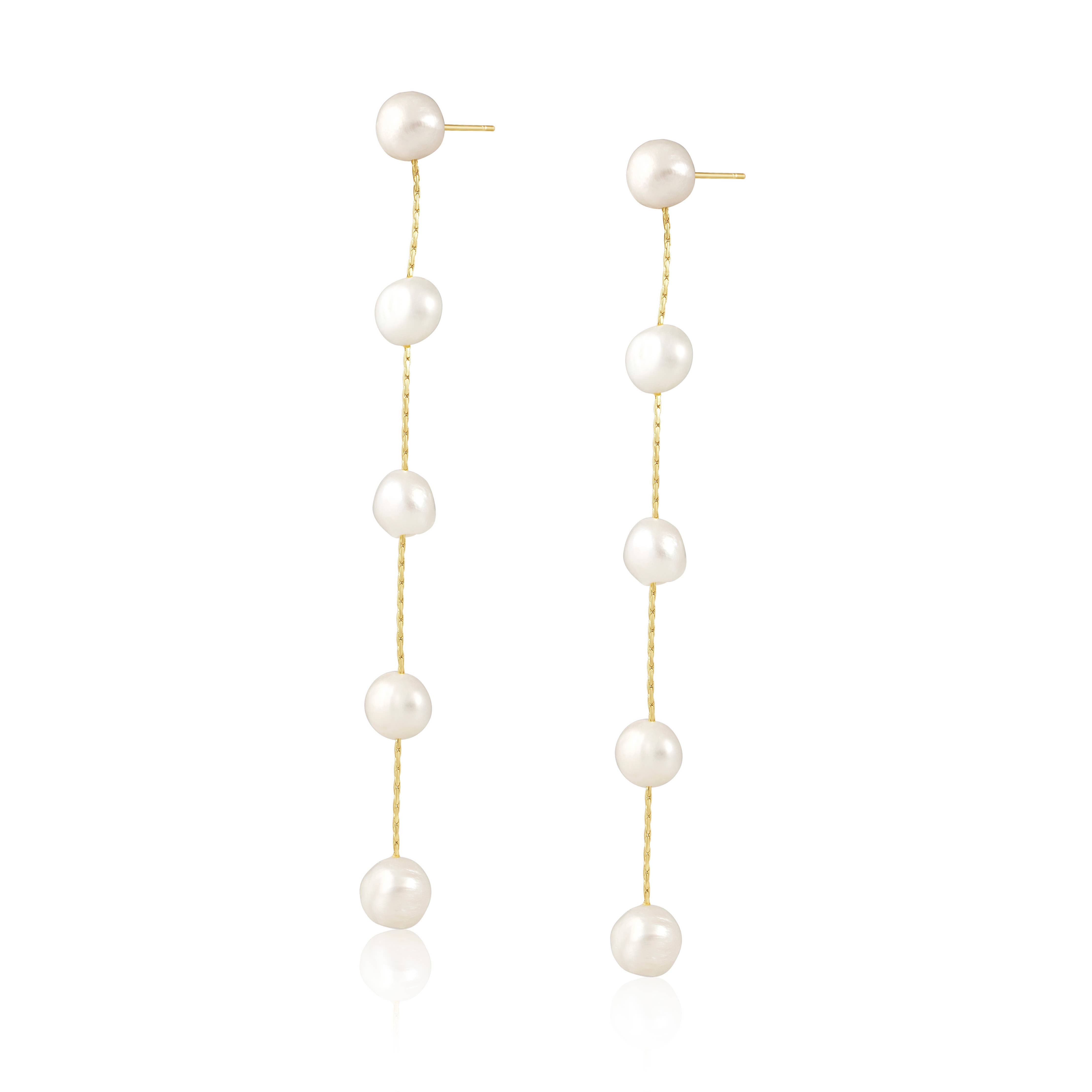 Valentina Pearl Drop Earrings