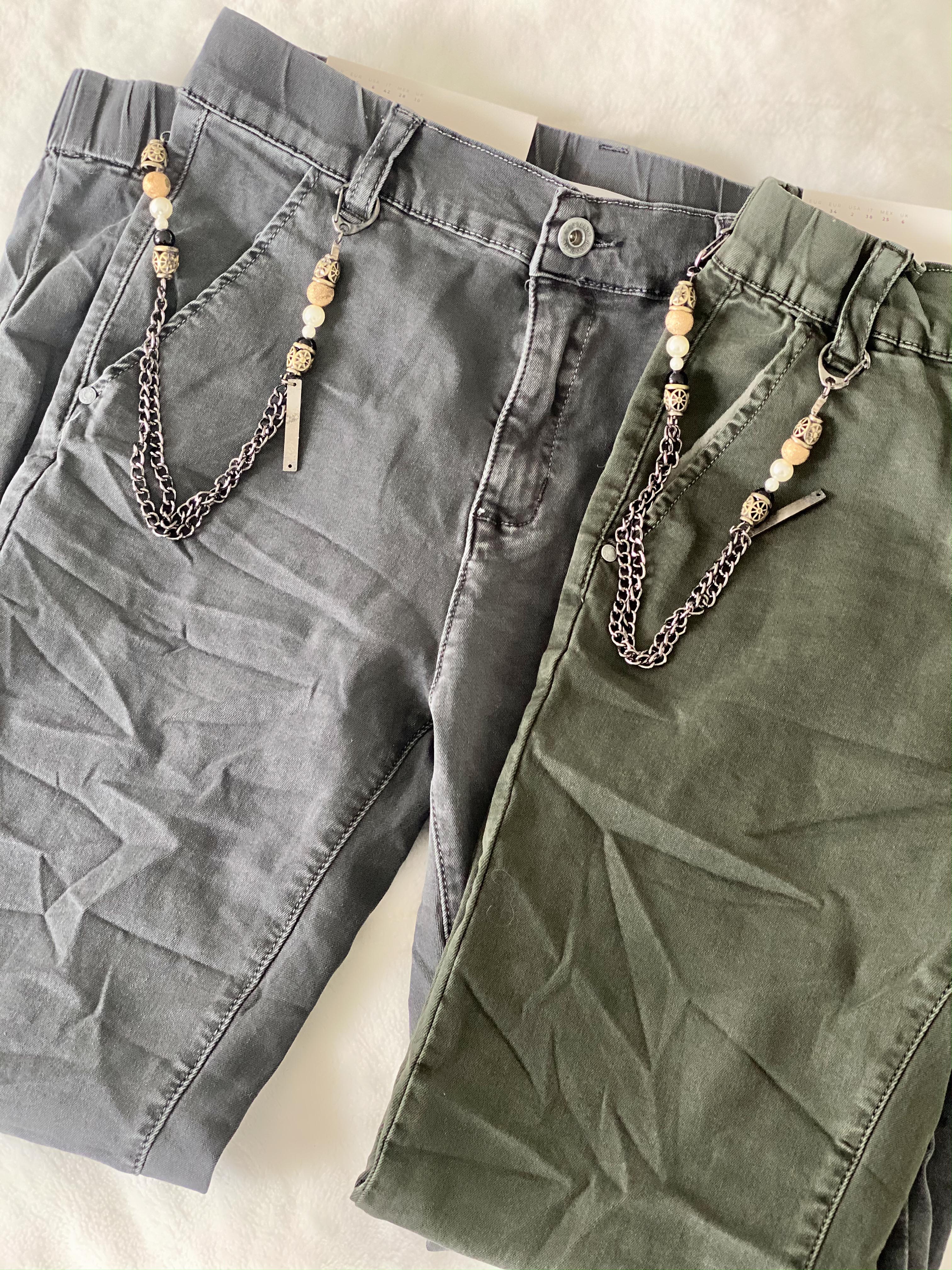 Loop Joggers     Colors: Grey/Olive