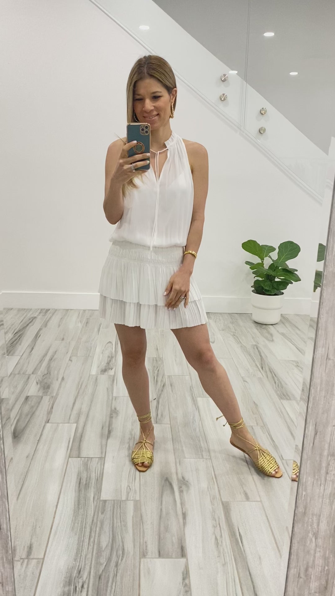 Sasha White Dress