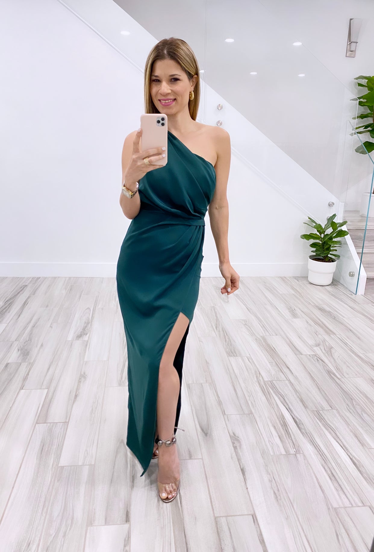 Estefania Green Dress