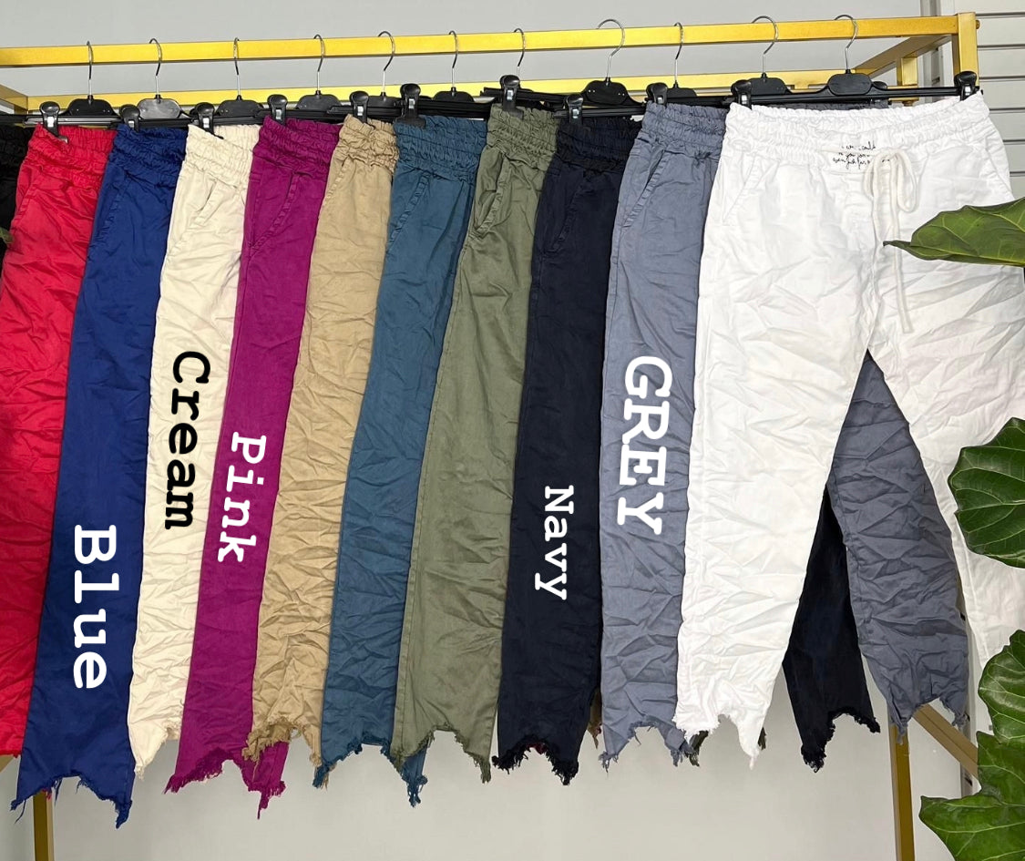 Letter jogger pants