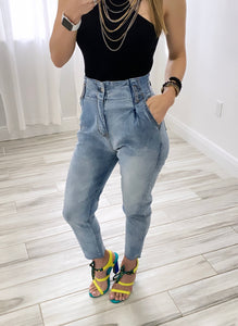 Sofia High Waisted Mom Jeans