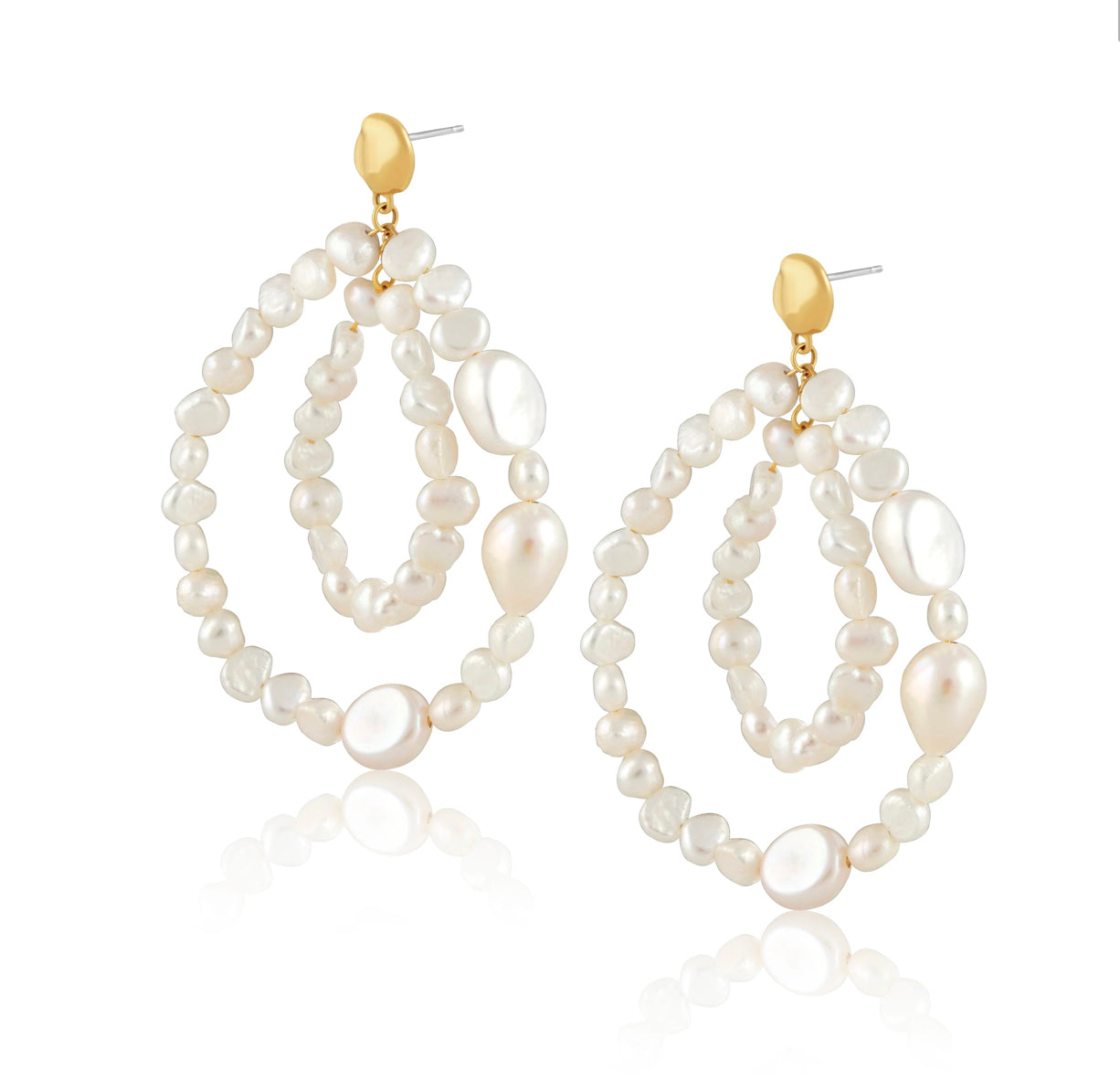 Pearl Statement Earrings