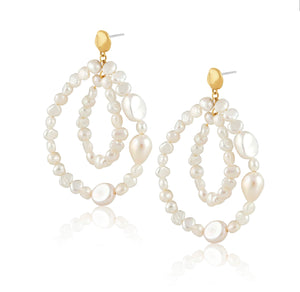 Pearl Statement Earrings