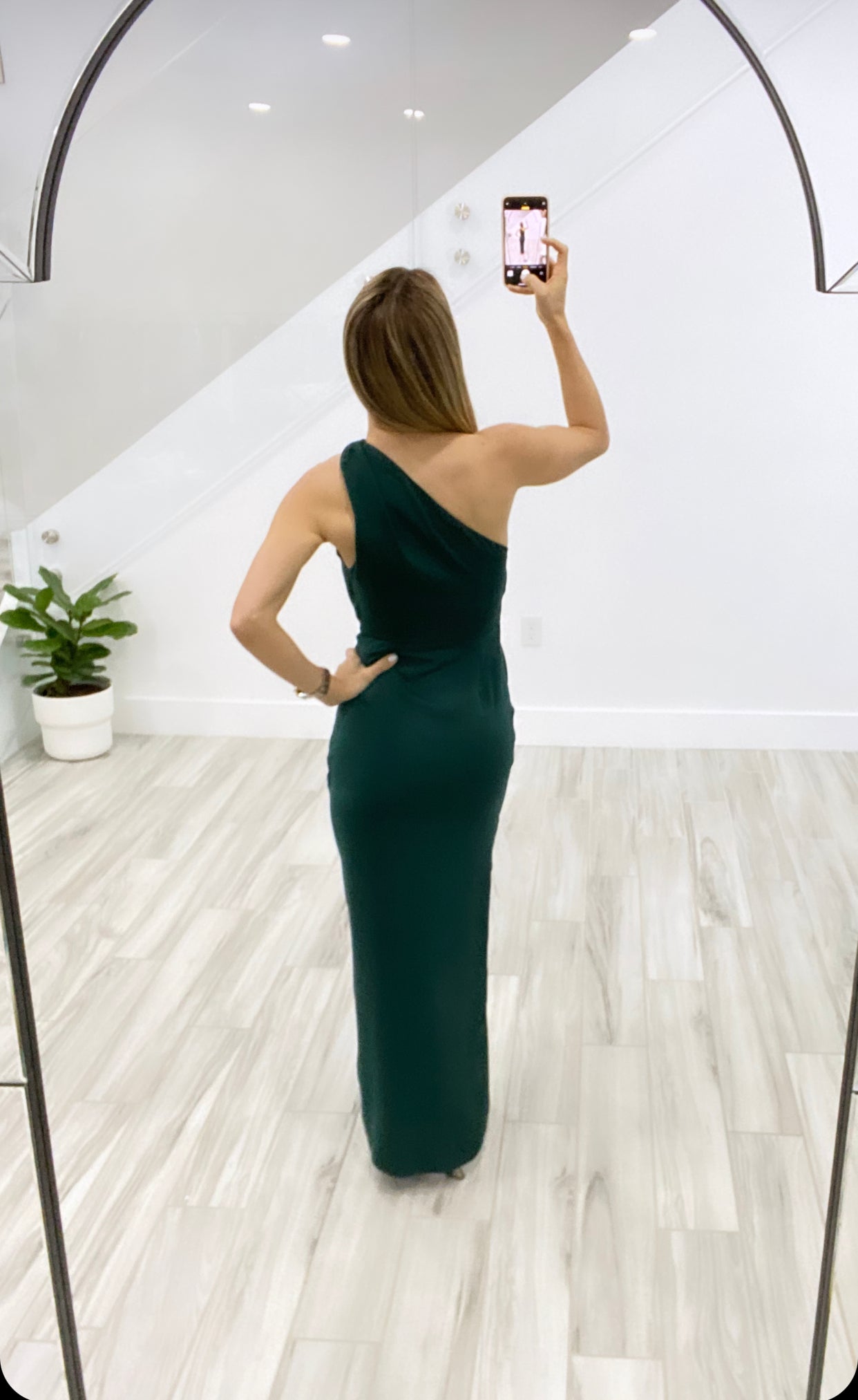 Estefania Green Dress