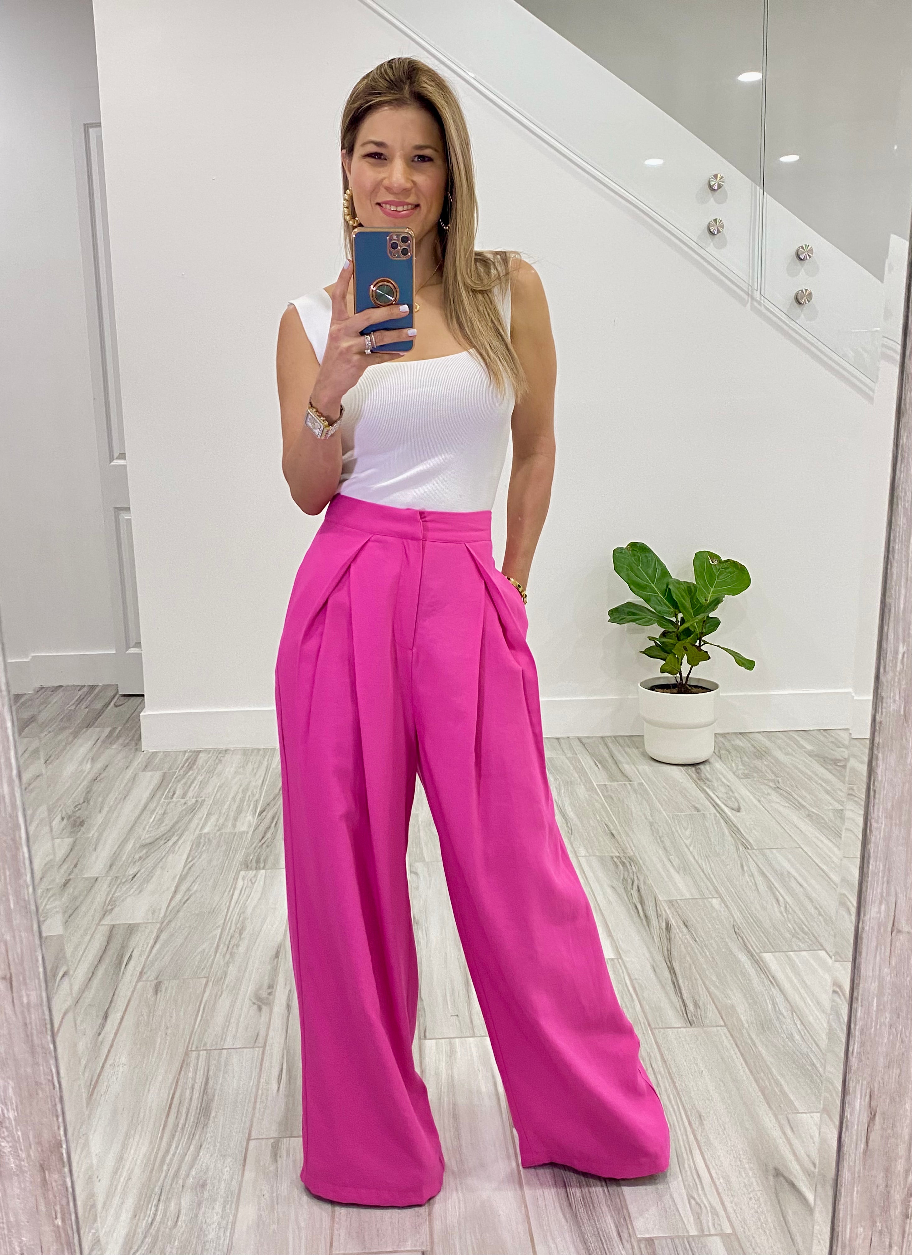 Lia Trousers Pink