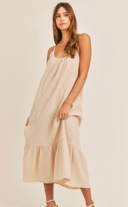 Taupe Relaxed Dress (cream)