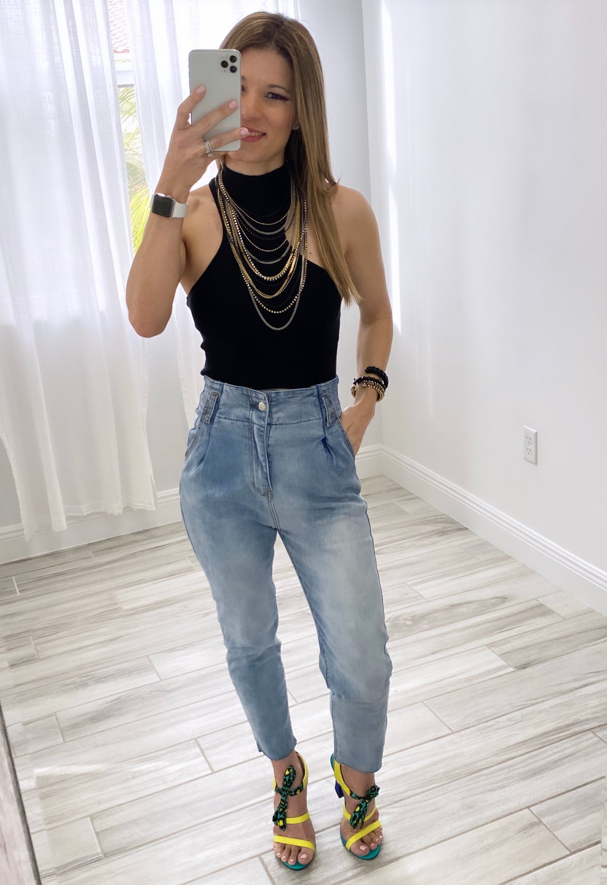 Sofia High Waisted Mom Jeans